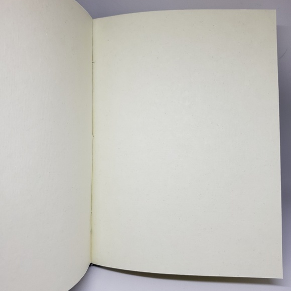 Recycled Cotton Journal in Red/Gold-6"x8" - Picture 3 of 3